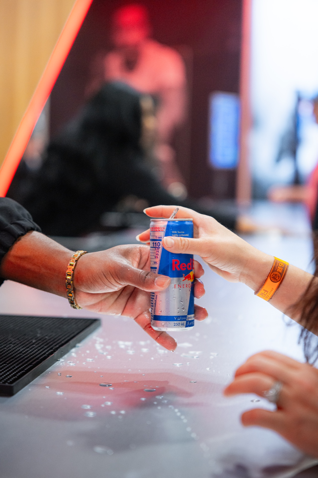 Red Bull · product sampling