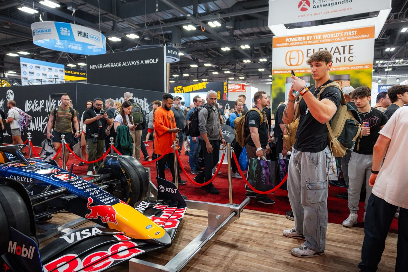 Red Bull F1 activation at the Arnold Expo